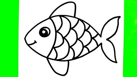 balık çizim resmi